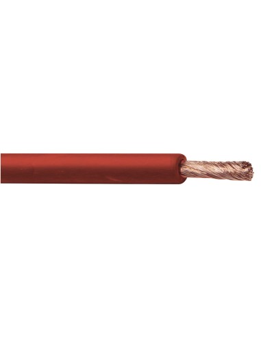 Cable Electrique 10Mm² PVC Rouge 