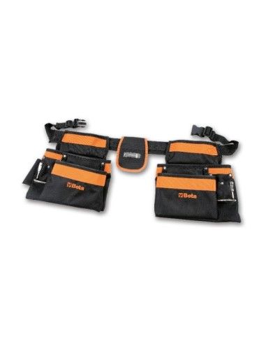 Porte-outils poche double vide en nylon, avec ceinture