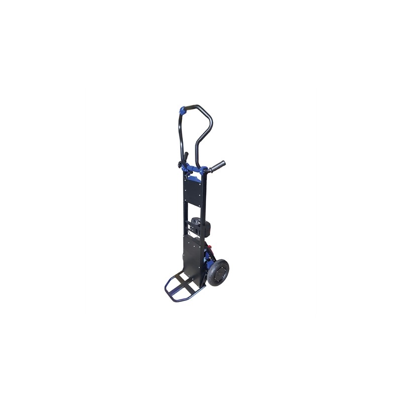 Diable monte-escaliers électrique acier à bras rotatif et déplacement motorisé 130 kg